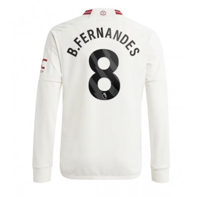 Günstige Fußballtrikots Manchester United 3rd trikot 2023-24 Langarm Bruno Fernandes 8