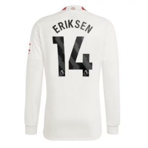 Günstige Fußballtrikots Manchester United 3rd trikot 2023-24 Langarm Christian Eriksen 14