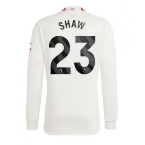 Günstige Fußballtrikots Manchester United 3rd trikot 2023-24 Langarm Luke Shaw 23