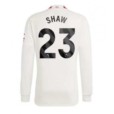 Günstige Fußballtrikots Manchester United 3rd trikot 2023-24 Langarm Luke Shaw 23