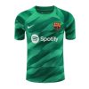 Herren FC Barcelona Torwart Heimtrikot 2023-24 grün Kurzarm im Sale