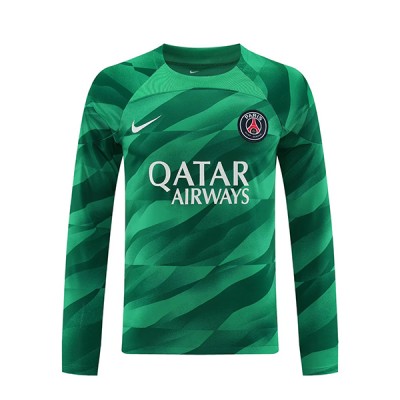 Herren Fußball Trikot Paris Saint-Germain PSG Torwart Heimtrikot 2023-24 Langarm