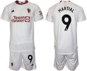 Herren Fußball trikotsatz Manchester United 2023-2024 Drittes Trikot MARTIAL 9