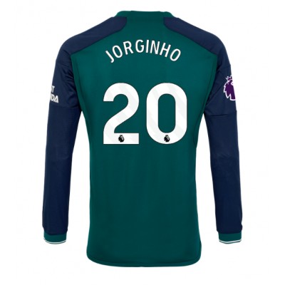 Herren Fußballtrikot Arsenal 3rd trikot 2023-24 Langarm Jorginho Frello 20