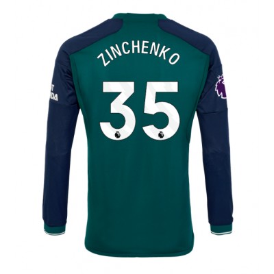 Herren Fußballtrikot Arsenal 3rd trikot 2023-24 Langarm Oleksandr Zinchenko 35