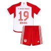 Kindertrikot Bayern München 2023-2024 Heimtrikot Trikotsatz Alphonso Davies 19