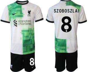 Fußballtrikot Herren Set Liverpool FC Auswärtstrikot 2023-24 Dominik Szoboszlai 8