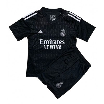 Kinder Torwart 3rd trikot Real Madrid 2023-24 Fußballtrikot On Sale