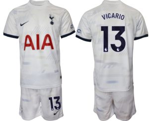 Günstige Fußballtrikots Herren Trikotsatz Tottenham Hotspur Heimtrikot 2023-24 Guglielmo Vicario 13