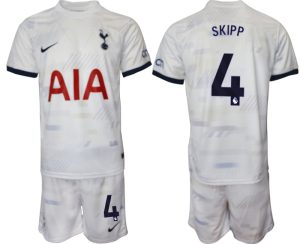 Günstige Fußballtrikots Herren Trikotsatz Tottenham Hotspur Heimtrikot 2023-24 Oliver Skipp 4