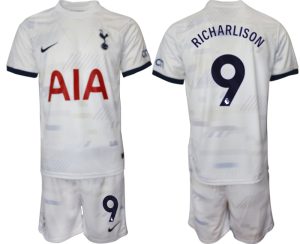 Günstige Fußballtrikots Herren Trikotsatz Tottenham Hotspur Heimtrikot 2023-24 Richarlison 9