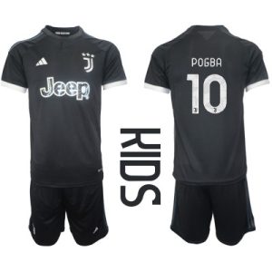 Fußballtrikot kinder günstig Juventus 3rd trikot 2023-2024 Paul Pogba 10