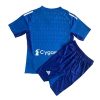 Fußballtrikot kinder sale Juventus Torwart Heimtrikotsatz 2023-2024 blau T-shirt-1