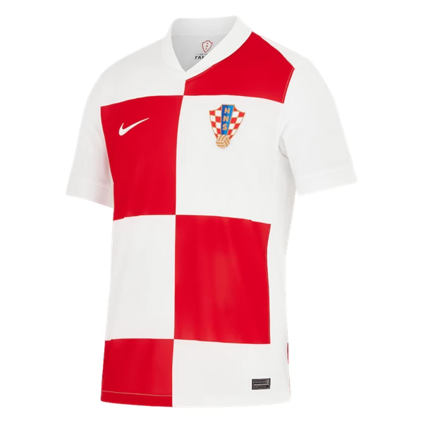 Billige Kroatien EURO 2024 Heimtrikot EM 24-25 Kurzarm