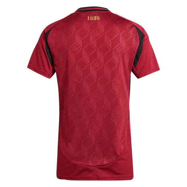 Damen Belgien EURO 2024 Heimtrikot EM 24-25 Kurzarm-1