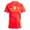 Damen Fussball Trikot Spanien Euro 2024 Heimtrikot EM 24 Rot