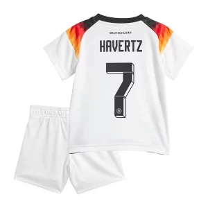 Deutschland Trikot Kinder DFB EM 2024 Heimtrikot Euro 24 weiß für Jungs Kai Havertz 7