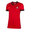 Frauen Portugal EURO 2024 Heimtrikot EM 24-25 Rot Kurzarm Kaufen