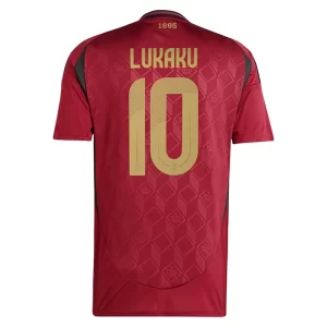 Herren Belgien EURO 2024 Heimtrikot EM 24-25 Romelu Lukaku 10