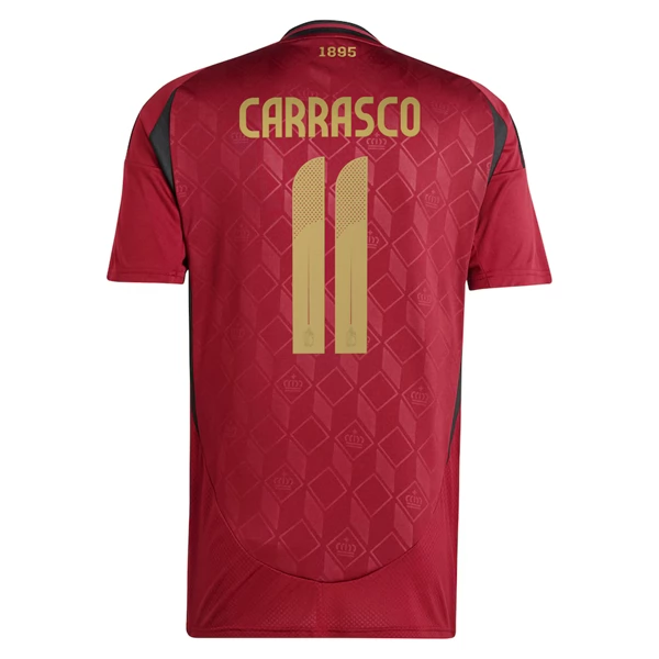 Herren Belgien EURO 2024 Heimtrikot EM 24-25 Yannick Carrasco 11