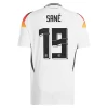 Herren DFB Deutschland EM 2024 Heimtrikot Euro 24 weiß Leroy Sane 19