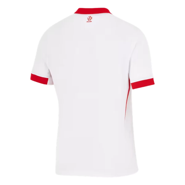 Herren Polen Euro 2024 Heimtrikot EM 24-25 weiß Kurzarm-1