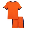 Niederlande Euro 2024 Heimtrikot EM 24-25 orange für Kinder-1