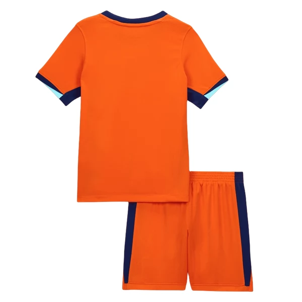 Niederlande Euro 2024 Heimtrikot EM 24-25 orange für Kinder-1