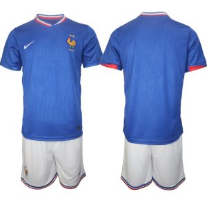 Frankreich EURO 2024 Heimtrikot EM 24-25 Trikotsatz für Herren