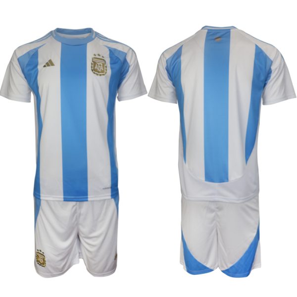 Günstige Fußballtrikots Herren Argentinien Heimtrikot 2024-25 Personalisierbar