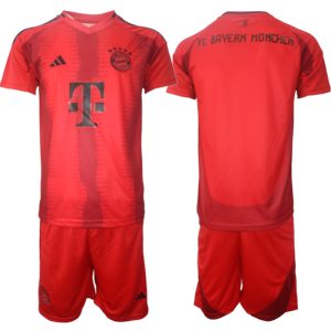 Fussballtrikots Günstig Bayern Munich Heimtrikot 2024-2025 in Rot