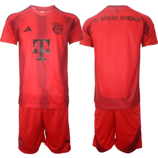 Fussballtrikots Günstig Bayern Munich Heimtrikot 2024-2025 in Rot