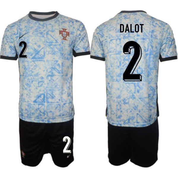 Neues Portugal trikot EM 2024 Auswärts Trikot trikotsatz Diogo Dalot 2