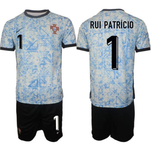 Neues Portugal trikot EM 2024 Auswärts Trikot trikotsatz Rui Patricio 1