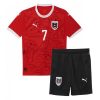 Österreich Euro 2024 Heimtrikot EM 24-25 rot Kurzarm + Kurze Hosen Marko Arnautovic 7-1