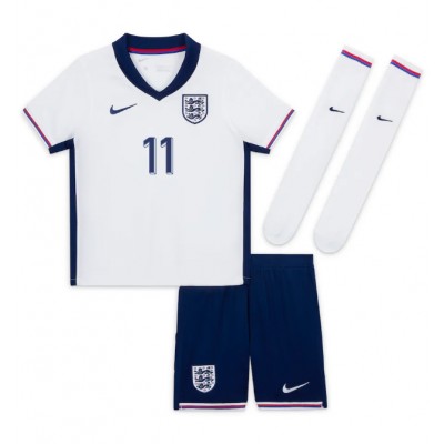 England Heimtrikot EM 2024 Fußball T-Shirt Kinder mit namen Phil Foden 11-1