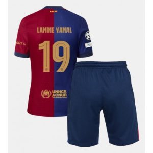 Fußball-Club-Trikots für Kinder FC Barcelona 2024-25 Heimtrikot Lamine Yamal 19