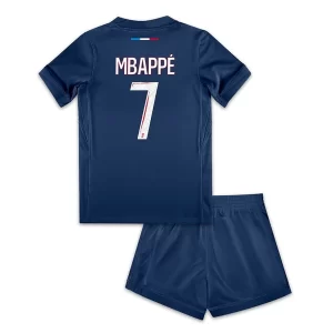 Fußballtrikot Kinder Paris Saint-Germain PSG Heimtrikot 2024-25 Kylian Mbappe 7