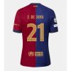 Fußballtrikot Outlet Herren FC Barcelona 2024-25 Heimtrikot Frenkie de Jong 21