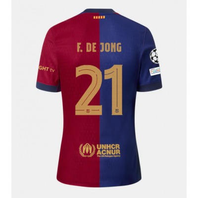 Fußballtrikot Outlet Herren FC Barcelona 2024-25 Heimtrikot Frenkie de Jong 21