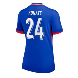 Billige Fussballtrikots Damen Frankreich Trikot EM 2024 Heimtrikot Ibrahima Konate 24