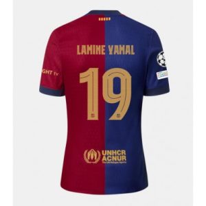 Günstiges Fussballtrikot Herren FC Barcelona 2024-25 Heimtrikot Lamine Yamal 19