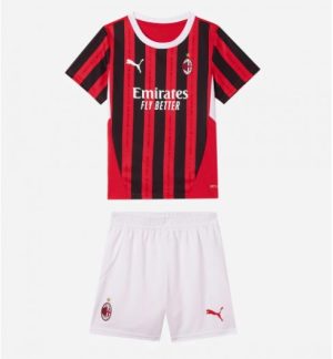 Kinder Fußball Trikot set AC Mailand Heimtrikot 2024 2025