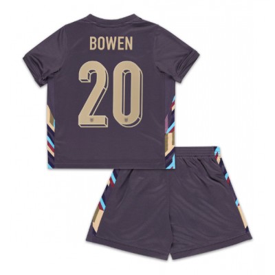 Günstiges Kindertrikot England Euro 2024 Auswärtstrikot Jarrod Bowen 20