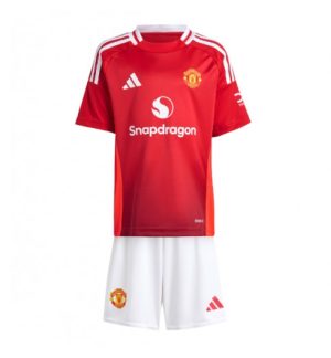 Kinder Manchester United Heimtrikot 2024-25 Trikotsatz Kit