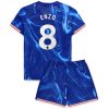 Chelsea Kinder Set Heimtrikot 2024-25 mit Aufdruck Enzo Fernandez 8