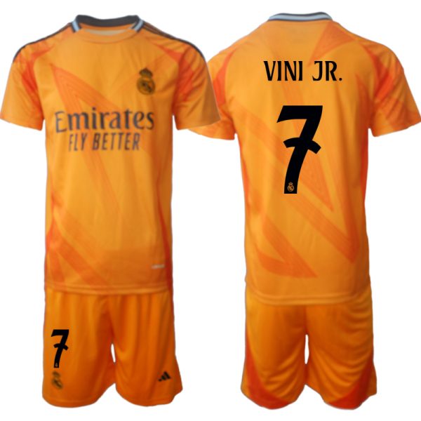 Fußballtrikot für Herren Real Madrid 2024-25 Auswärtstrikot Vinicius Junior 7