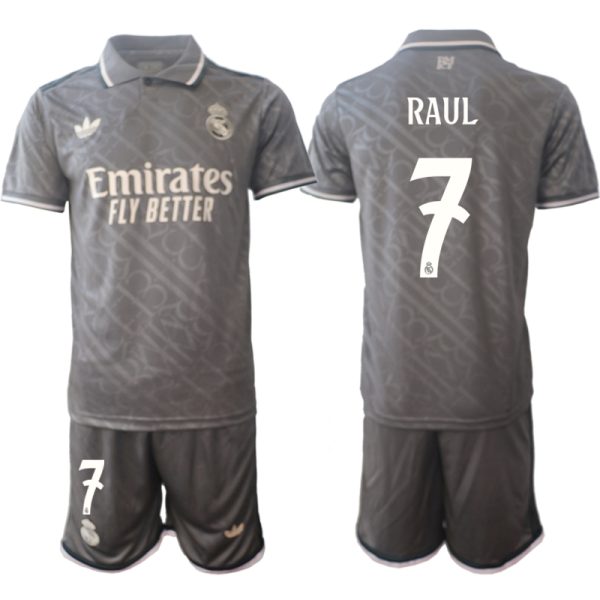 Fußballtrikot für Herren Set Real Madrid 2024-25 Drittes Trikot Raul 7