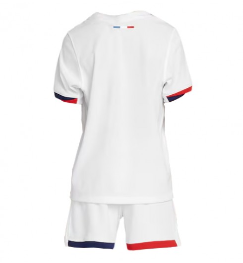 Fußballtrikot Kinder Personalisiert Paris Saint-Germain PSG Auswärtstrikot 2024-25-1