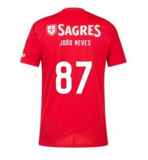 Fußballtrikots Benfica Heimtrikot 2024-25 für Herren Joao Neves 87